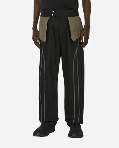 _j.l-a.l_ Binate Trousers In Black