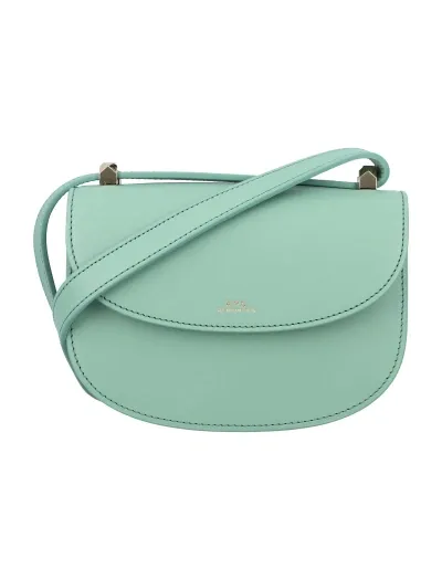 Apc A.p.c. Geneve Mini Bag In Green