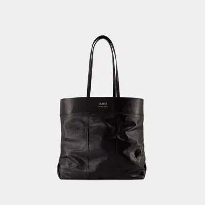 Ami Alexandre Mattiussi Ami Paris North South Shopper Bag