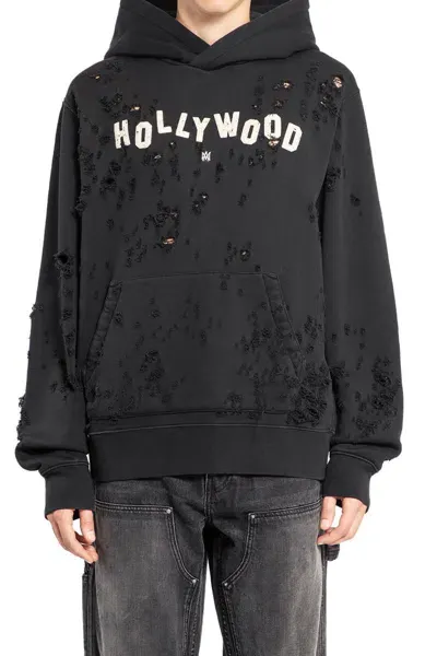 Amiri Hooded In Black