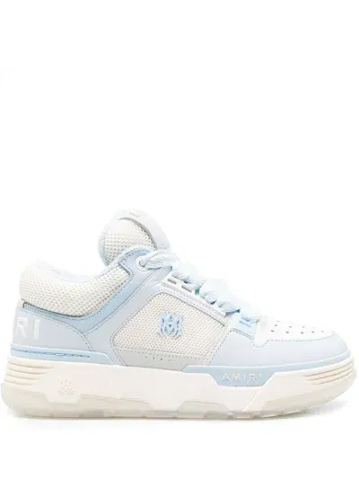 Amiri Ma-1 Lace-up Sneakers In Light Blue