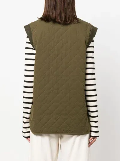 Apc A.p.c. Blouson Emilie In Green