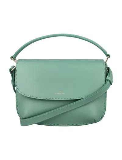 Apc Sarah Shoulder Strap Mini In Green