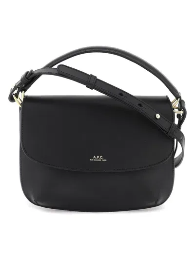 Apc Mini Leather Shoulder Strap Handbag In Multicolor