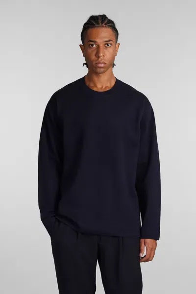 Attachment Knitwear In Blue Wool