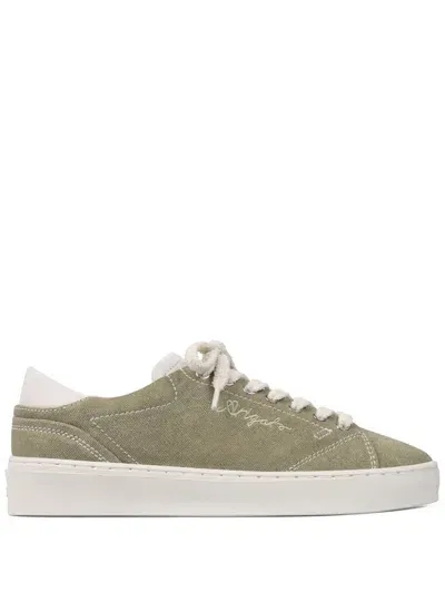 Axel Arigato Court Lite Sneakers In Green