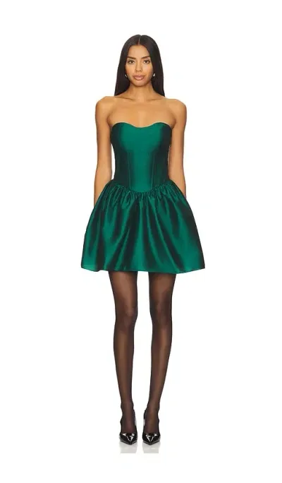 Azeeza Kleid Naina In Dark Green