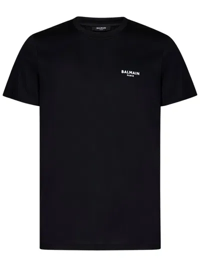 Balmain Paris T-shirt In Black