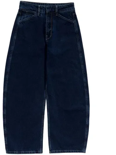 Bimba Y Lola Barrel Wide-leg Jeans In Blue