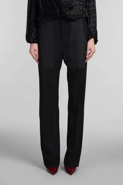 Blumarine Pants In Black Wool