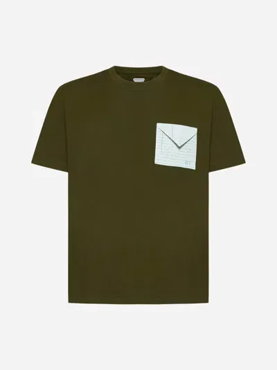 Bottega Veneta Cotton T-shirt In Green