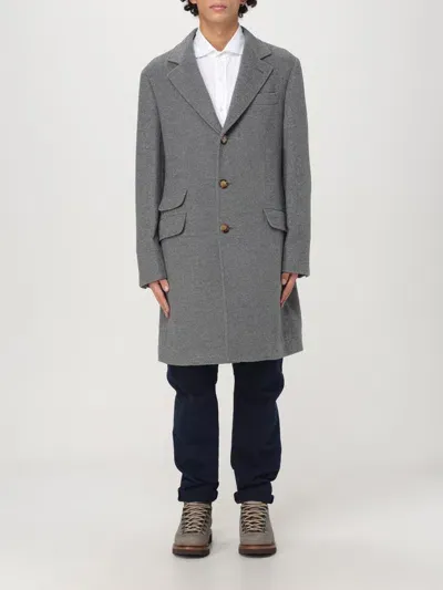 Brunello Cucinelli Coat  Men Color Grey In Grau