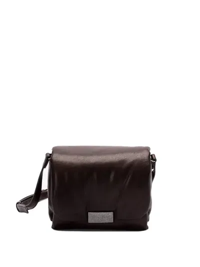 Brunello Cucinelli Crossbody Bag In Brown