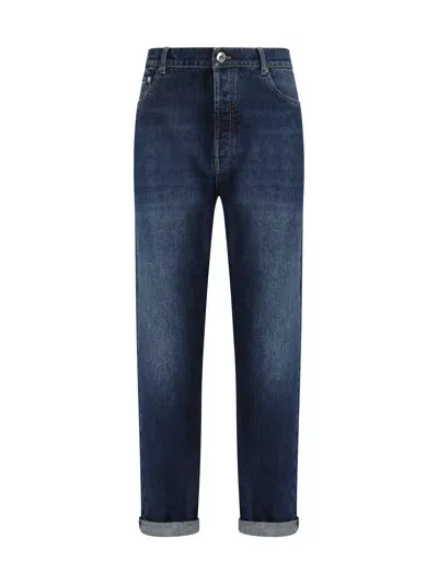 Brunello Cucinelli Jeans In Blue