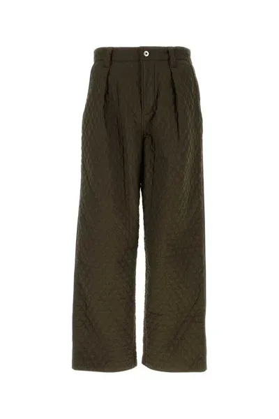 Burberry Army Green Nylon Pant