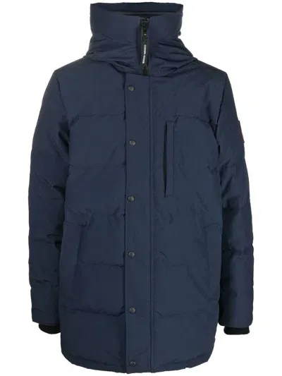 Canada Goose Carson Puffer Coat In Blue