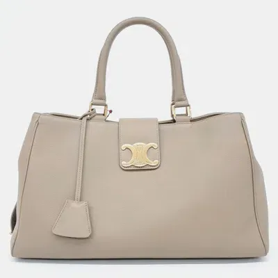 Pre-owned Celine Apolline Medium Bag In Brown