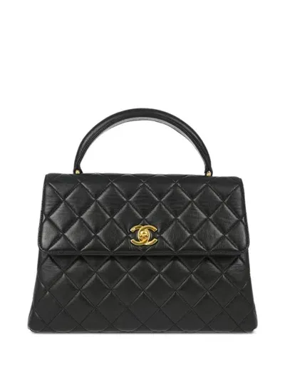 Pre-owned Chanel 1997 Cc Quilted Handbag In 黑色