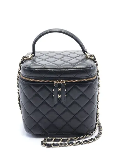 Pre-owned Chanel 2020 Cc Vanity Handbag In 黑色