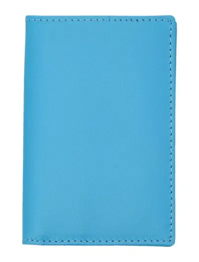 Comme Des Garçons Colour Cardholder In Blue