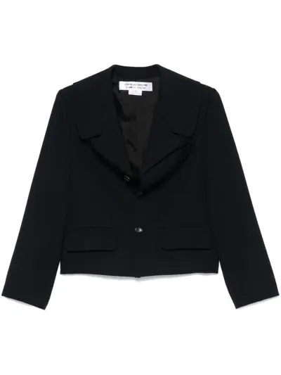 Comme Des Garçons Comme Des Garçons Wool Blazer In 蓝色