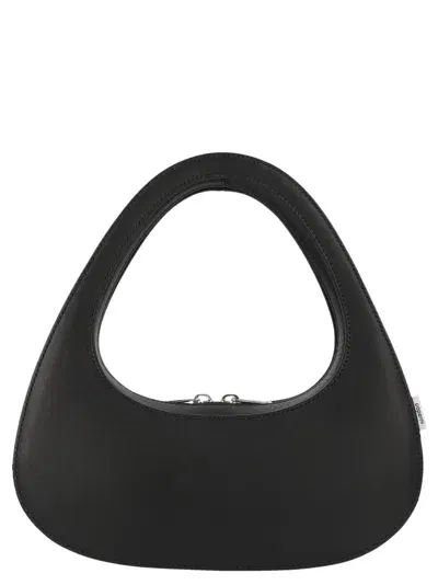 Coperni Baguette Swipe Handbag In Black