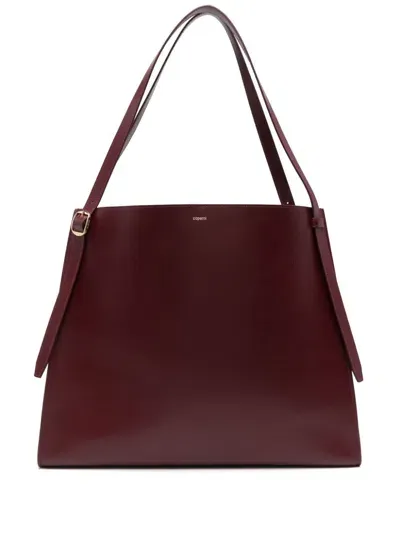 Coperni Belt Tote Bag In Red