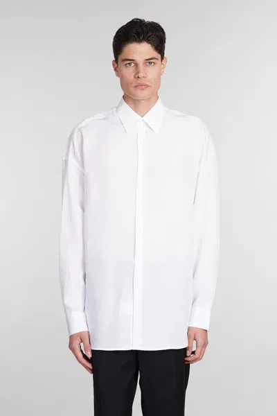 Costumein Valentino Linen Shirt In White