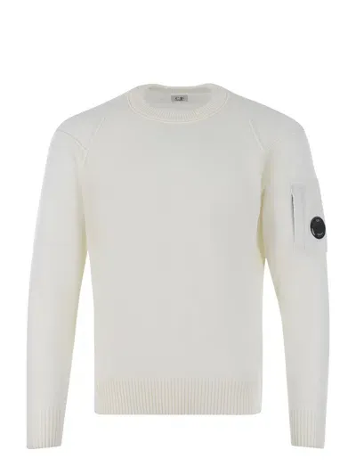 C.p. Company Sweater  Made Of Wool In Neutral