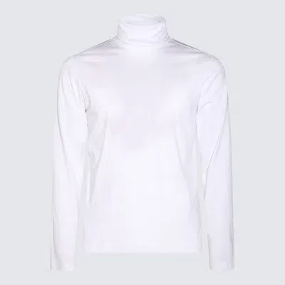 Cruciani White Cotton T-shirt In Multicolor