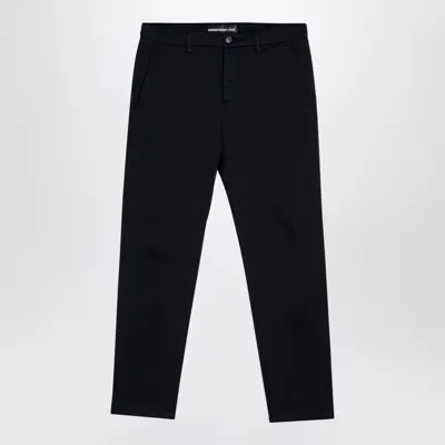 Department 5 Dark Blue Cotton Trousers