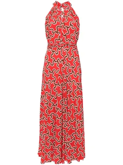 Diane Von Furstenberg Nyck Dress In Red