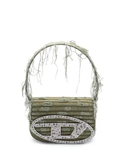 Diesel `1dr` Shoulder Bag In Green