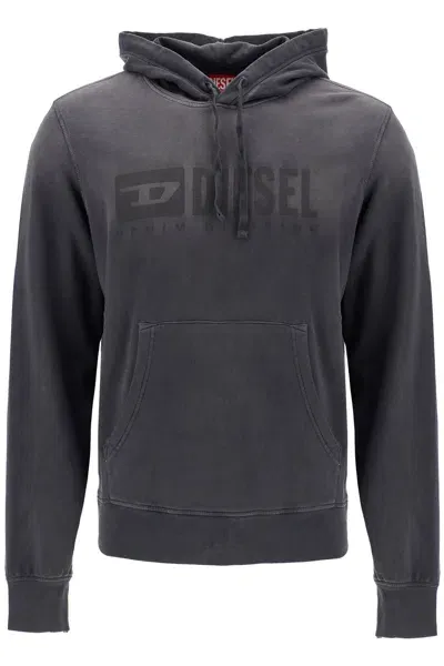 Diesel Hooded Sweat In Black