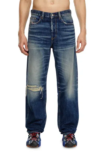 Diesel Straight Jeans In Blue