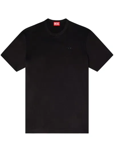 Diesel T-adjust-slits-r17 T-shirt In Black