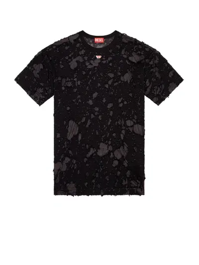 Diesel T-boxt T-shirt In Black