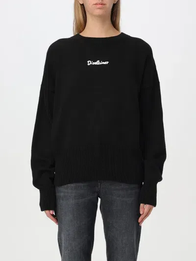 Disclaimer Sweater  Woman Color Black In Schwarz