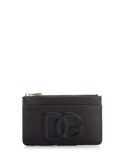 Dolce & Gabbana Dg Card Case In Black