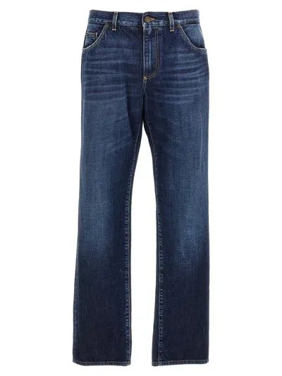 Dolce & Gabbana 're Edition' Jeans In Blue