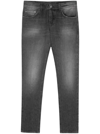 Dondup Mius Slim-fit Jeans In Black  