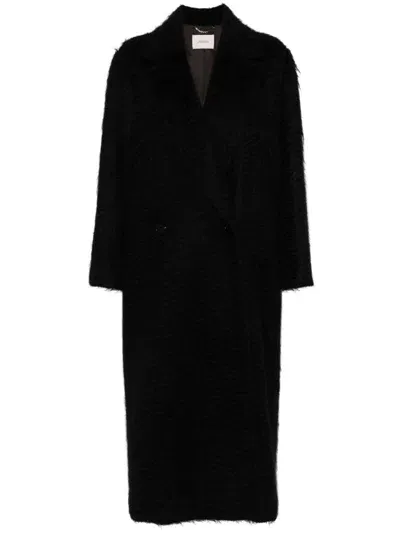 Dorothee Schumacher Double-breasted Coat In Black