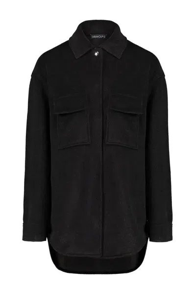 Drhope Shirt Jacket In Black