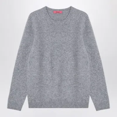 Drumohr Grey Virgin Wool Sweater