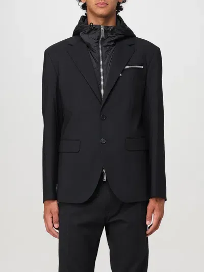 Dsquared2 Hooded Urban Blazer In Schwarz