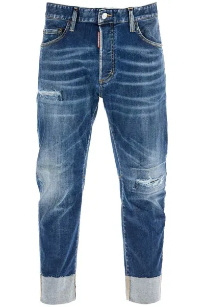 Dsquared2 Sailor Jeans In Blue