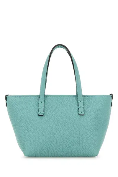 Fendi Mini Roll Selleria Macro Sti-tu Nd  Female In Light Blue