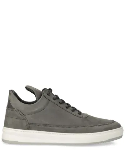 Filling Pieces Low Top Base Sneakers In Grey