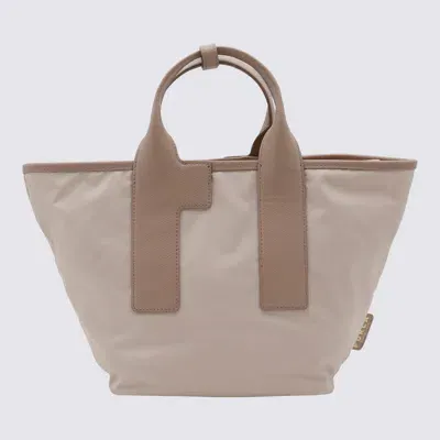 Furla Beige Piuma Bag In Ballerina