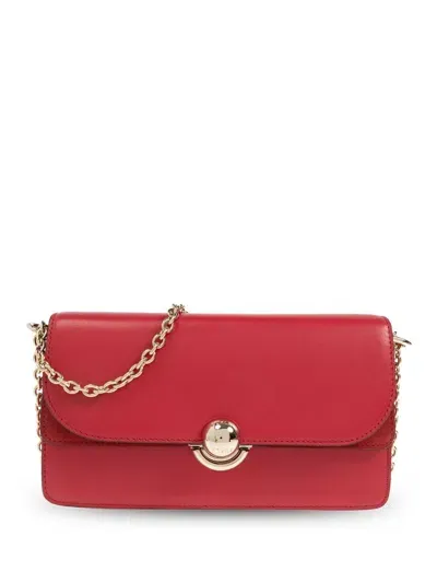 Furla Sfera Shoulder Bag In Red